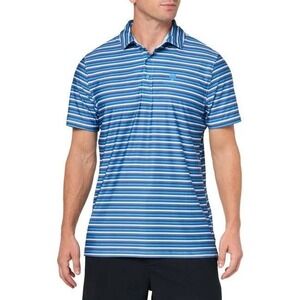 Ben Sherman Blue Sport Stretch Performance Dry Fit Golf‎ Polo Size Small NWT
